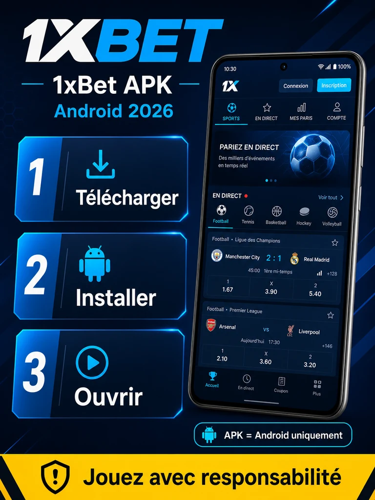1xBet APK mobile guide